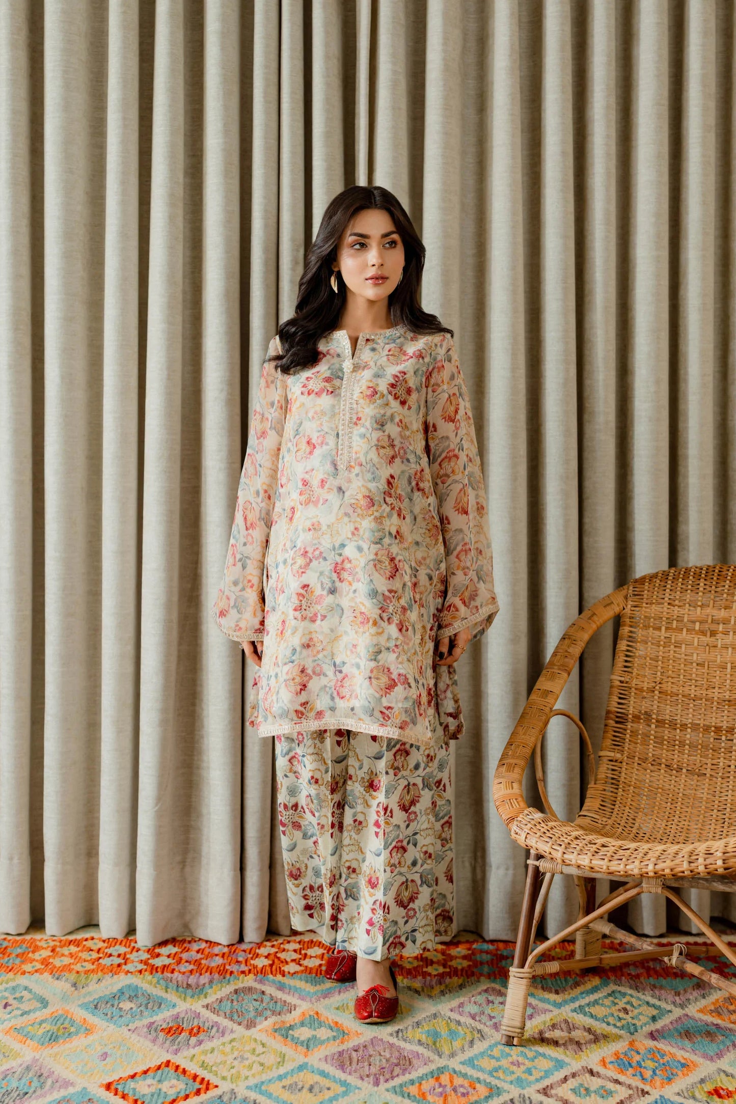 Blossom Breeze Printed Co-Ord Set